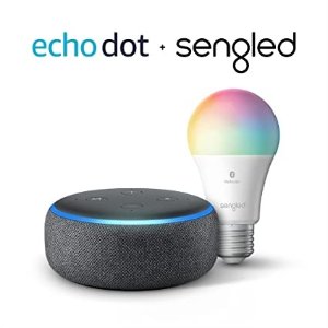 Echo Dot (3rd Gen) 智能音箱+智能灯泡