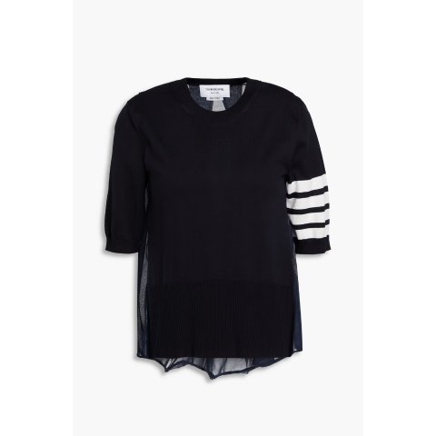 Thom Browne拼接T恤