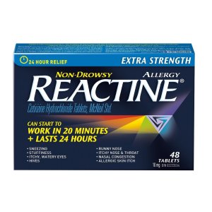 Reactine 强效抗过敏胶囊（48粒） 过敏救星