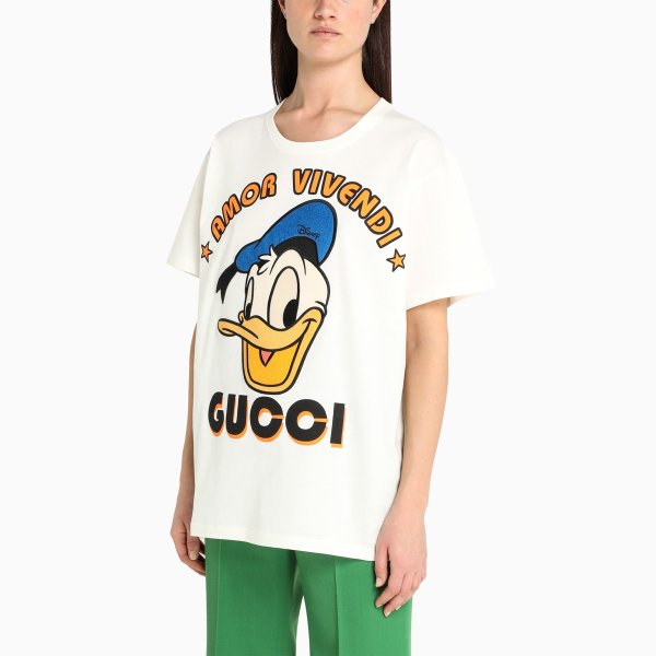 Disney x Gucci 唐老鸭T恤