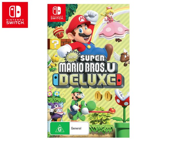 Switch New Super Mario Bros. U Deluxe Game