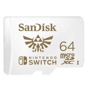 SanDisk 闪迪64GB内存卡 Switch专属 白金彰显高贵