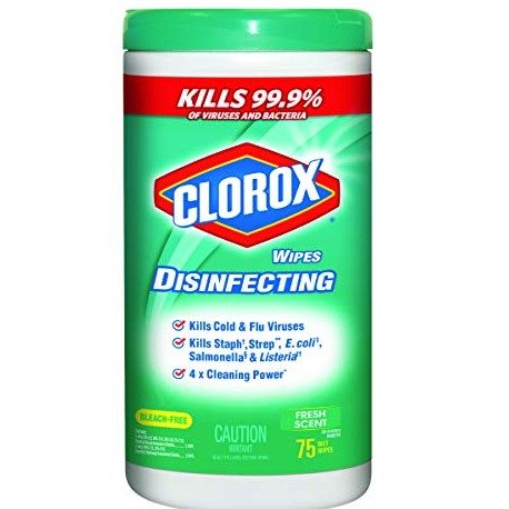 Clorox 消毒湿巾 75张  清新香型