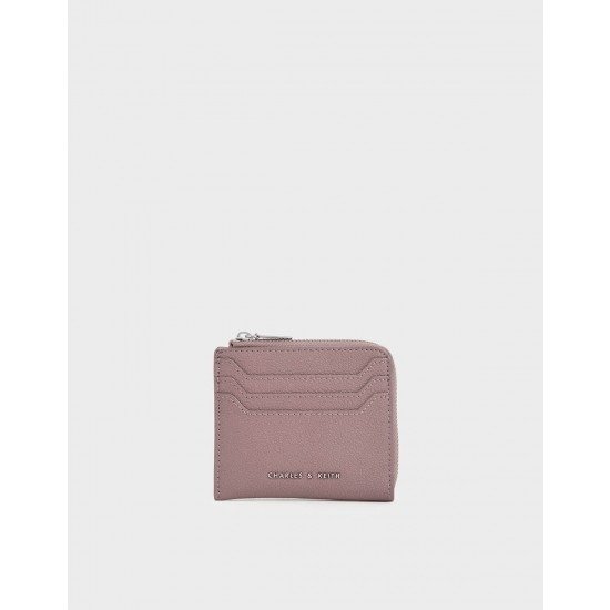 脏粉色卡包+零钱包