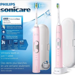 Philips 飞利浦 Sonicare 6100 美白电动牙刷 樱花粉色款