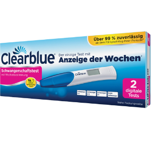 Clearblue 验孕棒 两支装 指导价18.49欧 折后仅售11.49欧