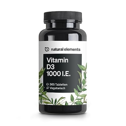 Vitamin D3 1000 I.E. – 365 片