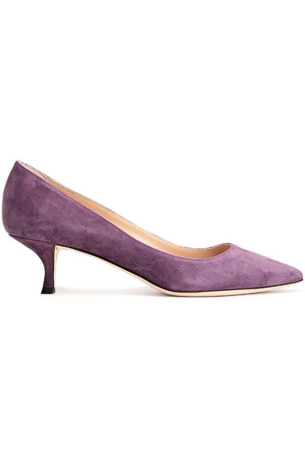 紫色高跟鞋