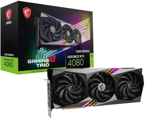 nVidia GeForce RTX 4080 16GB Gaming X Trio Graphics Card