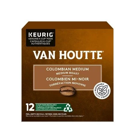 Keurig® Van Houtte® 中度烘焙咖啡胶囊 12颗
