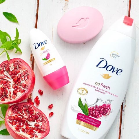 $2.74（原$3.97）白菜价：Dove 多芬 石榴芙蓉沐浴露354ml 有效滋养肌肤 不拔干