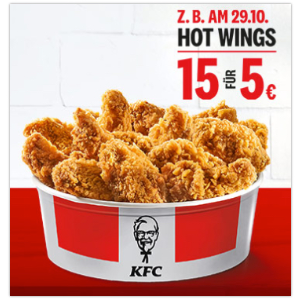 德国KFC每天一个超值活动28天每天一个