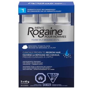 Rogaine 男士用生发泡沫60ml 米诺地尔生发成分 可用1个月
