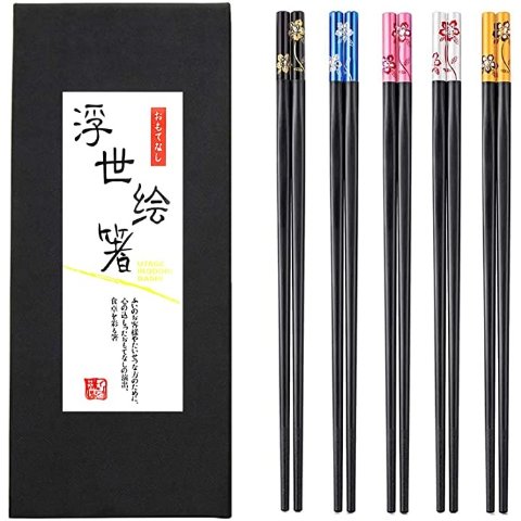 日式筷子 5双礼盒装