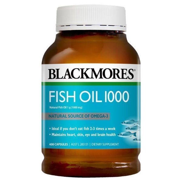 Fish Oil 1000mg 400 Capsules