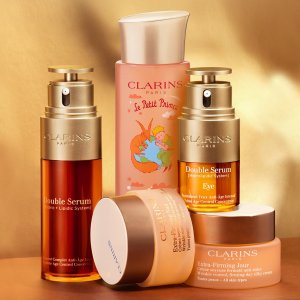 Clarins 娇韵诗双萃套装一律$119(价值高达$243) 积分换美白系列