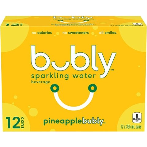 bubly 气泡水 菠萝味 12x355ml