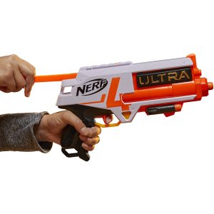 白菜价：Nerf Ultra 四支泡米飞镖冲剂波玩具枪 单发爆破