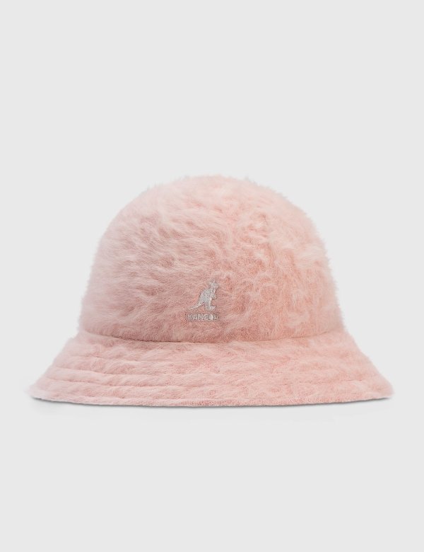 樱花粉渔夫帽