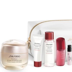 Shiseido 资生堂盼丽风姿抚痕乳霜套装 白送红腰子+香水！