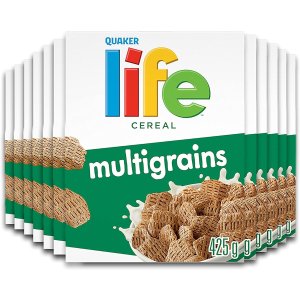 $3.99八哥价🔪：Quaker Life 桂格Multigrains杂粮早餐营养即食燕麦片 12盒装
