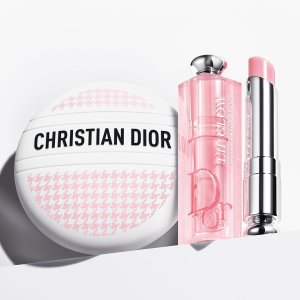 Dior限量万能霜回货 面唇身体三用 粉色千鸟格太少女了叭！