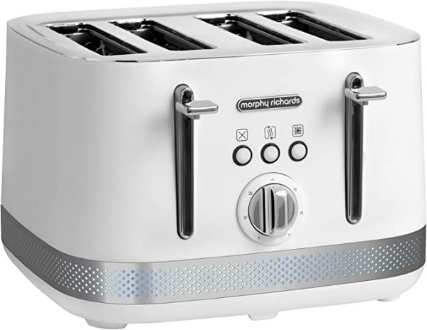 248021 Illumination 4 Slice Toaster, White