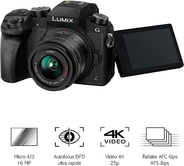 Lumix G7K 14-42mm Video 4K, Wifi
