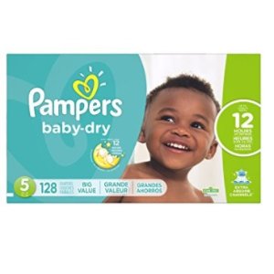 Pampers Baby-Dry 5号纸尿裤 128片