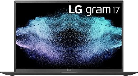 LG Gram Laptop 17Z90P - 17 Inch, Intel Evo Core i7 - 11th Gen, 80Wh Battery, (2560 x 1600 px), 16 GB RAM, 1 TB SSD Memory, Windows 11 OS