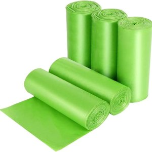 Lythor 垃圾袋(150个装) PSM 淀粉制成 更绿色健康，适用于多场合