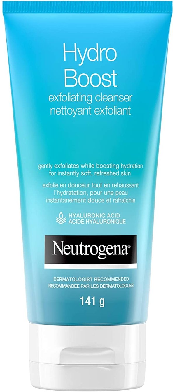 Neutrogena 洁面磨砂膏 含透明质酸