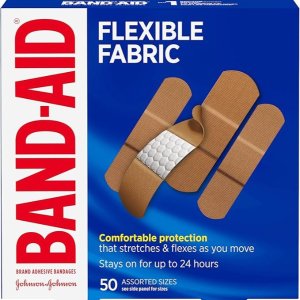 Band-Aid 创可贴50pcs (家庭装) 可有效防止细菌侵入