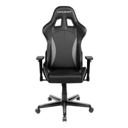 F Series Gaming Chair, Sparco Style, Neck/Lumbar Support - Black &