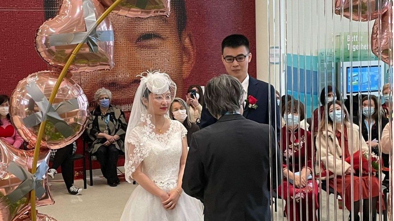 祝福！多伦多华人女子患罕见脑病，男友不离不弃！奇迹般康复后在医院举办婚礼！
