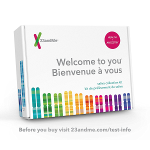 23andMe祖源分析DNA检测服务+个人健康报告+75份详细线上基因报告