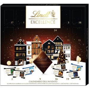 Lindt黑巧克力+牛奶巧克力巧克力圣诞礼盒