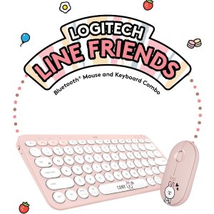 新品上市：罗技 x Line Friends 联名无线键鼠套装