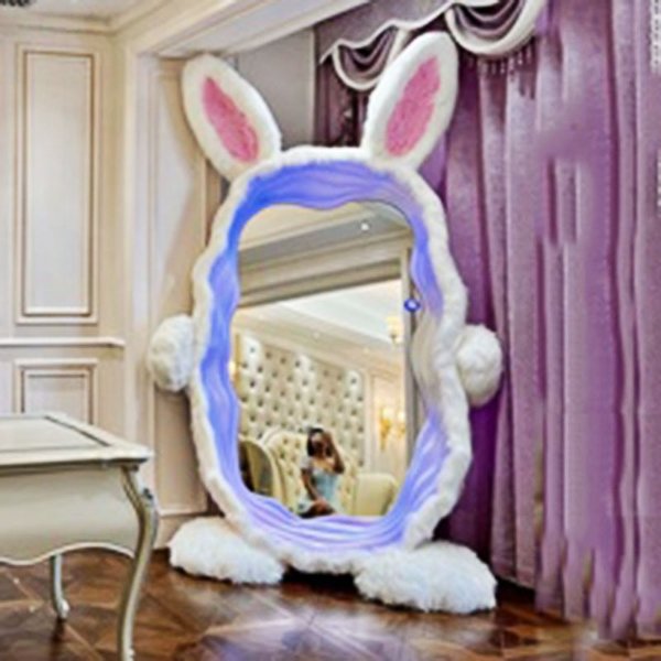 兔子造型全身镜