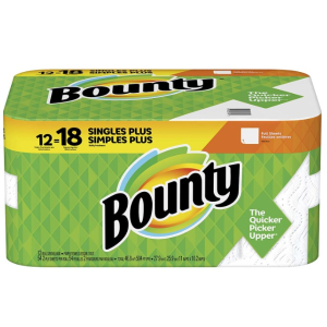 Bounty 厨房纸12大卷 相当于普通18卷 2倍强吸水