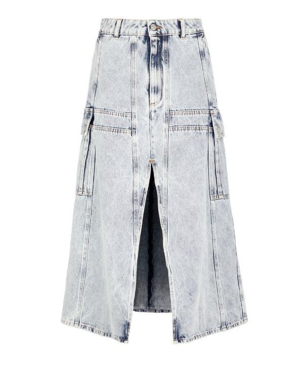 80s Snow Denim Skirt