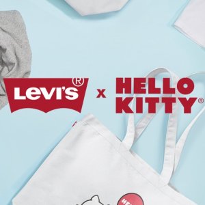 Levi's X Hello Kitty 联名款服饰包包抢鲜热卖