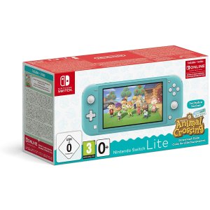 Nintendo Switch Lite游戏机 动森限定版热卖