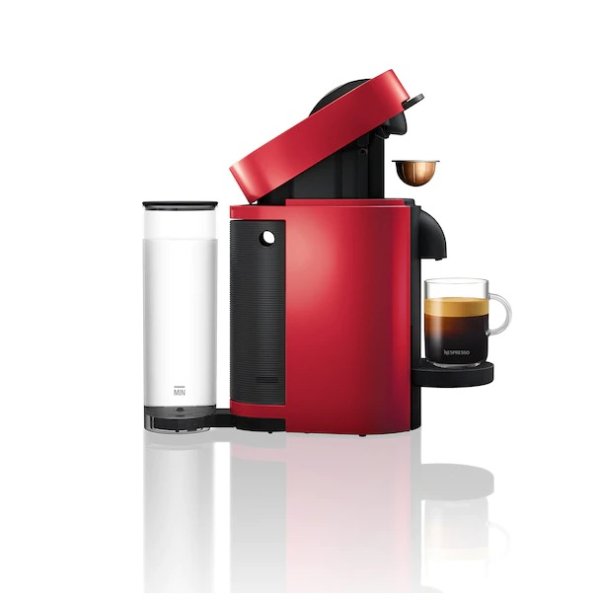 VertuoPlus 樱桃红色 胶囊咖啡机