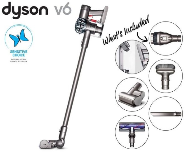 Dyson V6 Animal Extra Cordless Handstick