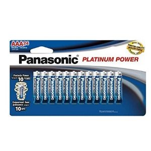 Panasonic Platinum Power AAA 7号无汞碱性电池 24节