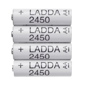 白菜价：LADDA 可充电 5号/7号电池 4节装