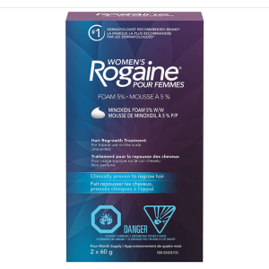 Rogaine 女用生发泡沫 2支装 2个月用量 皮肤科医生推荐