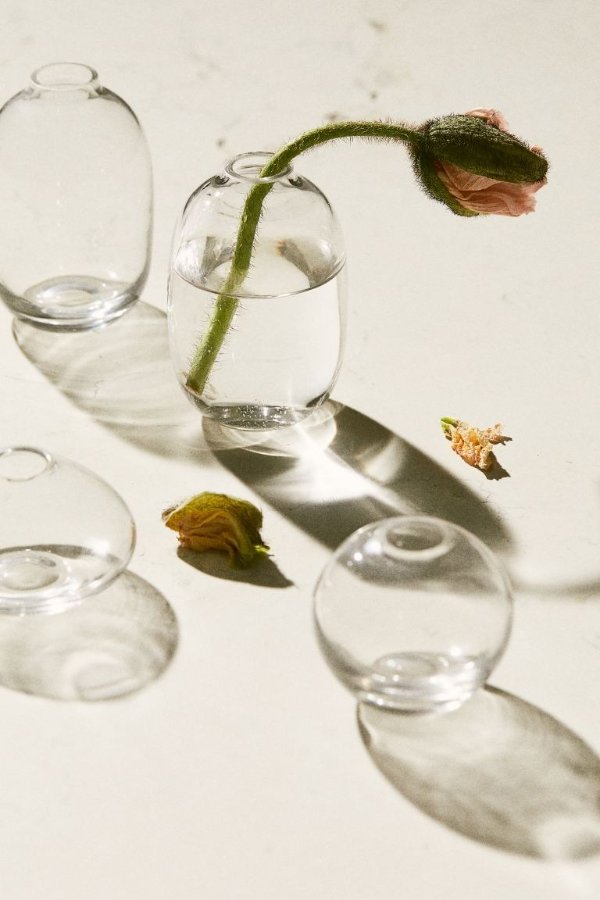 迷你透明玻璃花瓶