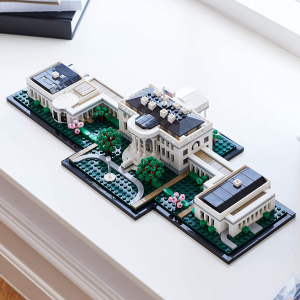 史低价：LEGO 建筑系列 1483块拼搭美国白宫21054 微型的壮观